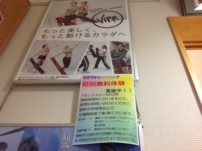 ViPRトレーニング!やりませんか?